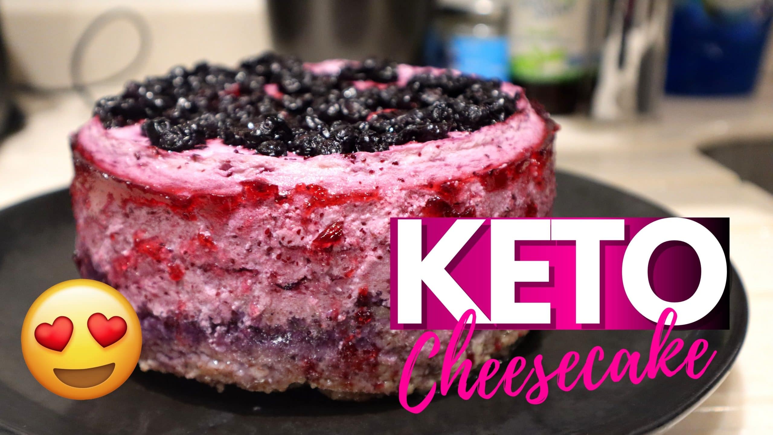 The Best Ninja Foodi Keto Cheesecake Recipe [Blueberry]